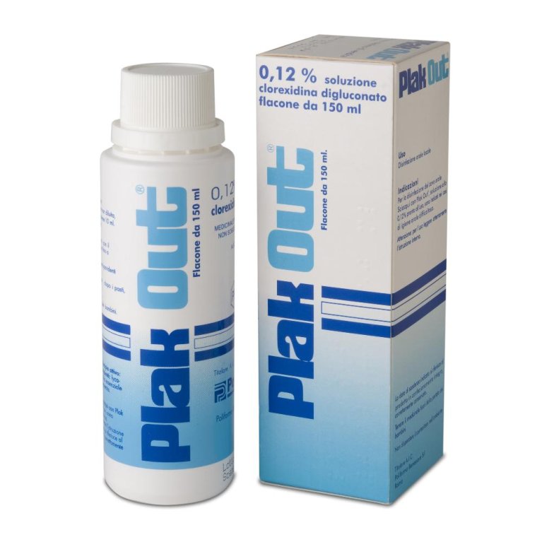 PLAKOUT*SOLUZ FL 150ML 0,12% PLAKOUT*SOLUZ FL 150ML 0,12%