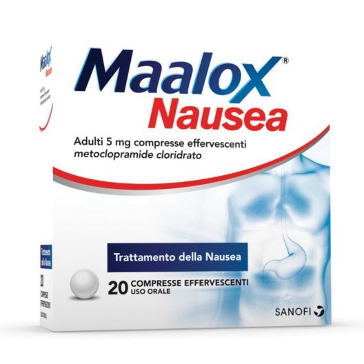 MAALOX NAUSEA*20CPR EFF 5MG MAALOX NAUSEA*20CPR EFF 5MG