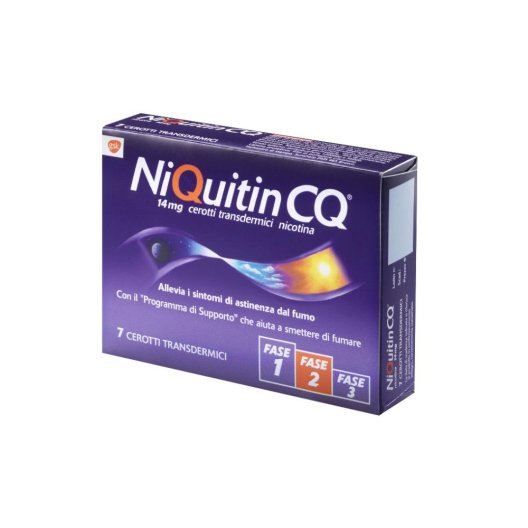 NIQUITIN*7CER TRANSD 14MG/24H NIQUITIN*7CER TRANSD 14MG/24H