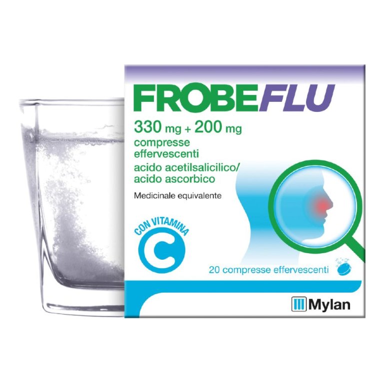 FROBEFLU*20CPR EFF 330MG+200MG