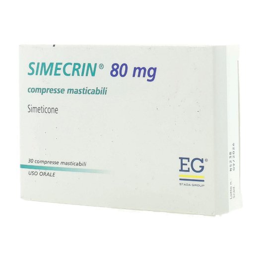 SIMECRIN*30CPR MAST 80MG SIMECRIN*30CPR MAST 80MG