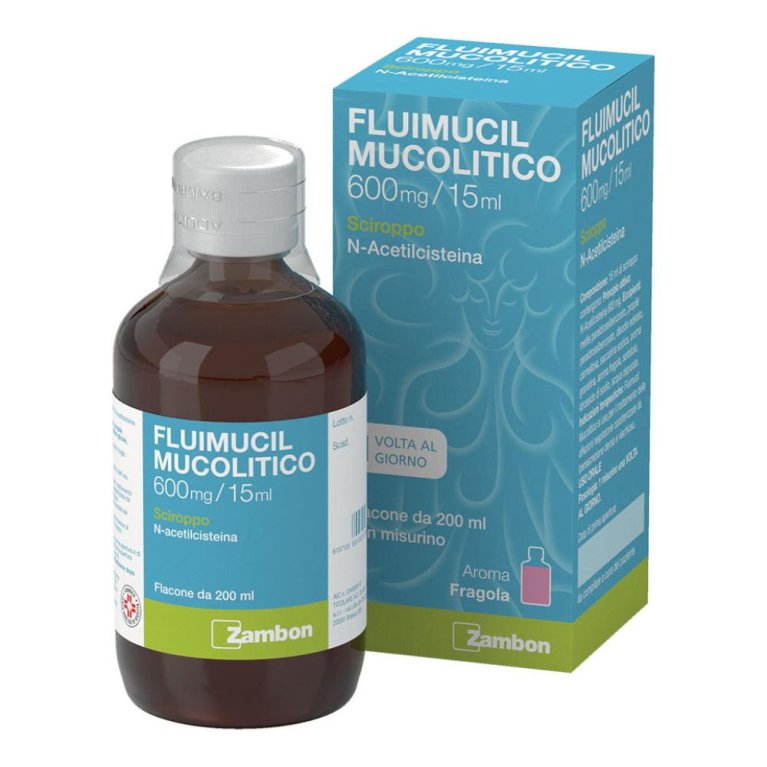 FLUIMUCIL MUCOL*SCIR600MG/15ML