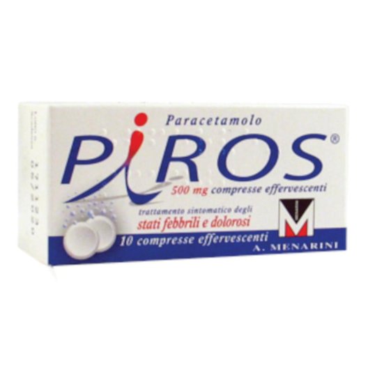 PIROS*10CPR EFF 500MG PIROS*10CPR EFF 500MG