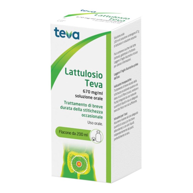 LATTULOSIO TE*OS 200ML670MG/ML LATTULOSIO TE*OS 200ML670MG/ML