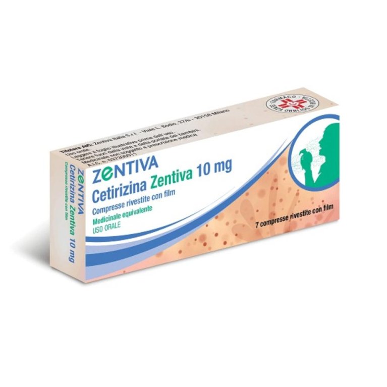 CETIRIZINA ZENT*7CPR RIV 10MG CETIRIZINA ZENT*7CPR RIV 10MG