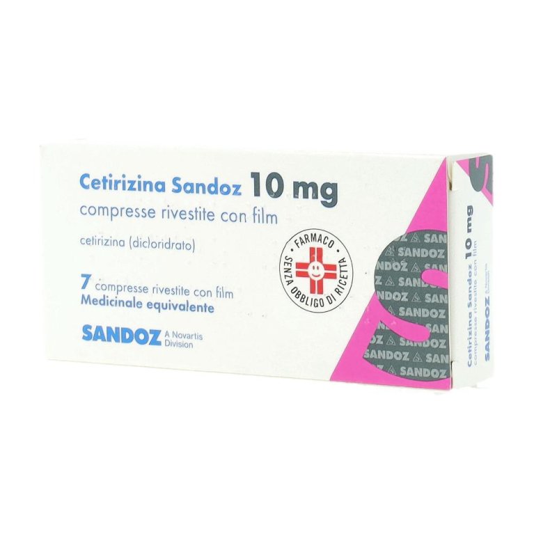 CETIRIZINA SAND*7CPR RIV 10MG