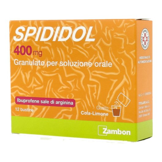 SPIDIDOL*OS GRAT 12BS 400MG ME
