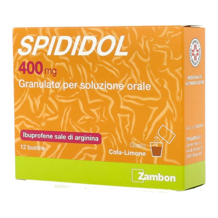 SPIDIDOL*OS GRAT 12BS 400MG ME SPIDIDOL*OS GRAT 12BS 400MG ME