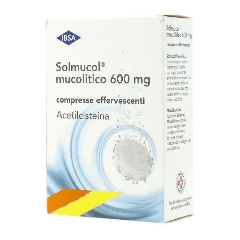 SOLMUCOL MUCOLITICO*30CPR600MG SOLMUCOL MUCOLITICO*30CPR600MG