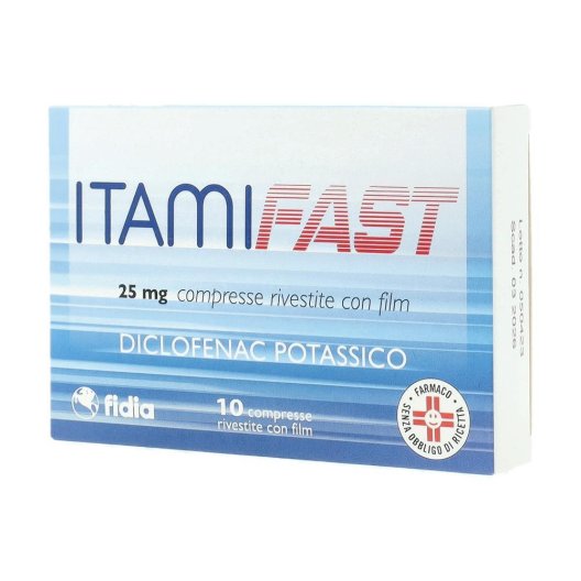 ITAMIFAST*10CPR RIV 25MG ITAMIFAST*10CPR RIV 25MG