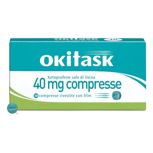 Okitask - 10 compresse da 40 mg - antinfiammatorio
