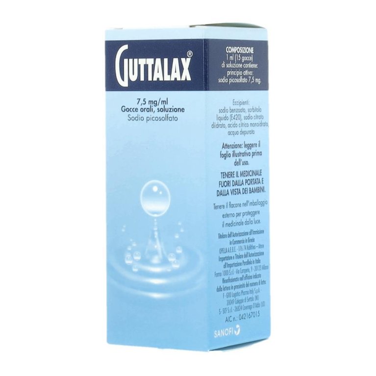 GUTTALAX*OS GTT 15ML 7,5MG/ML GUTTALAX*OS GTT 15ML 7,5MG/ML