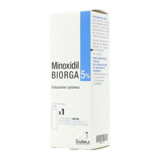 MINOXIDIL BIORGA*SOL CUT60ML5%