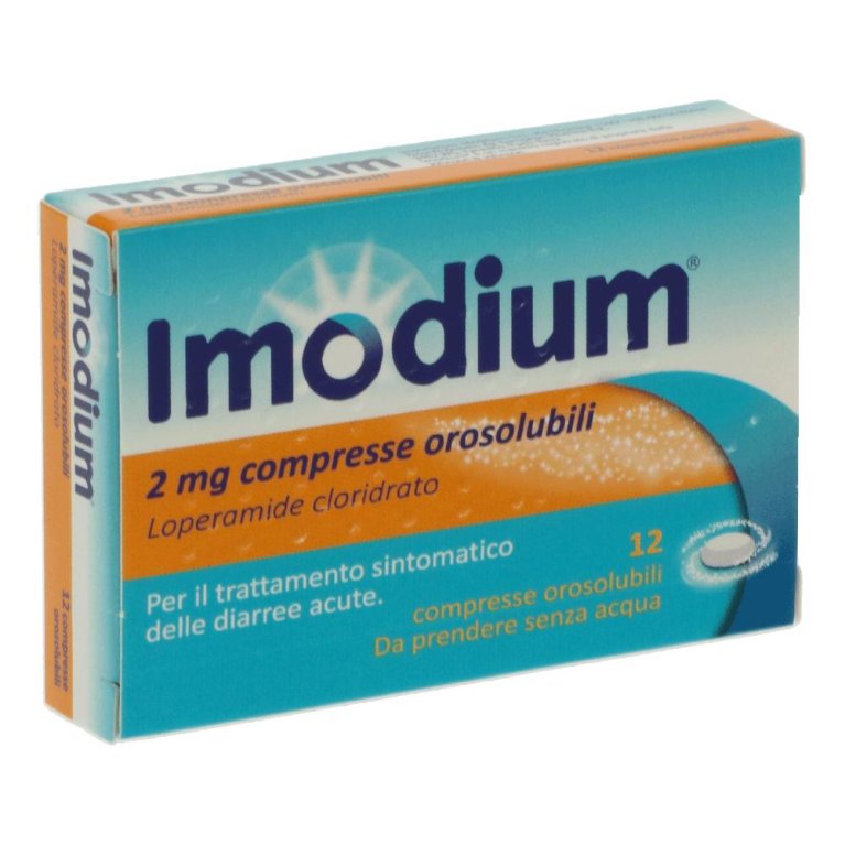 IMODIUM*12CPR OROSOL 2MG