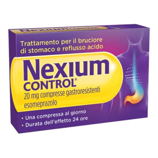 NEXIUM CONTROL*7CPR GASTR 20MG NEXIUM CONTROL*7CPR GASTR 20MG
