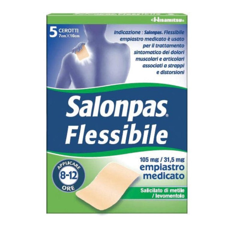 SALONPAS FLESSIBILE*5CER7x10CM SALONPAS FLESSIBILE*5CER7x10CM