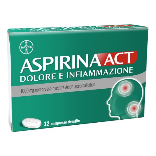 ASPIRINAACT DOL INF*12CPR 1G ASPIRINAACT DOL INF*12CPR 1G