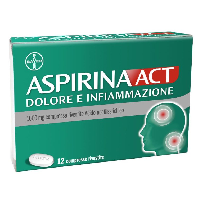 ASPIRINAACT DOL INF*12CPR 1G ASPIRINAACT DOL INF*12CPR 1G