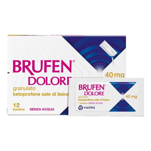 BRUFEN DOLORE*OS 12BUST 40MG BRUFEN DOLORE*OS 12BUST 40MG