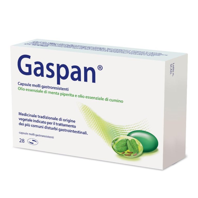 Gaspan 28 capsule molli gastroresistenti