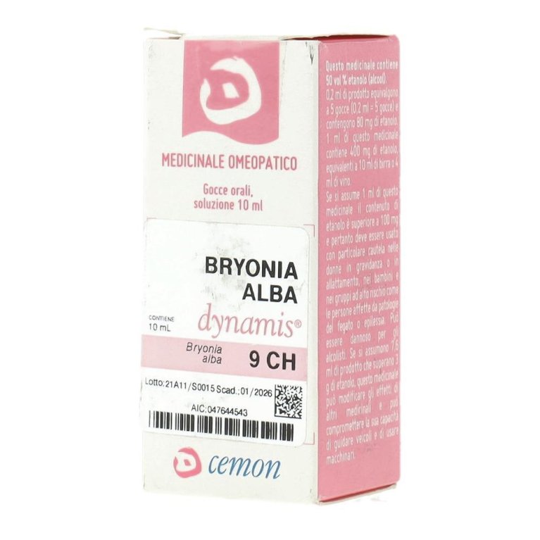 BRYONIA ALBA DYN*9CH 10ML BRYONIA ALBA DYN*9CH 10ML