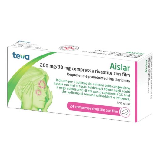 AISLAR*24CPR RIV 200MG+30MG