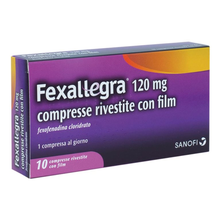FEXALLEGRA*10CPR RIV 120MG FEXALLEGRA*10CPR RIV 120MG