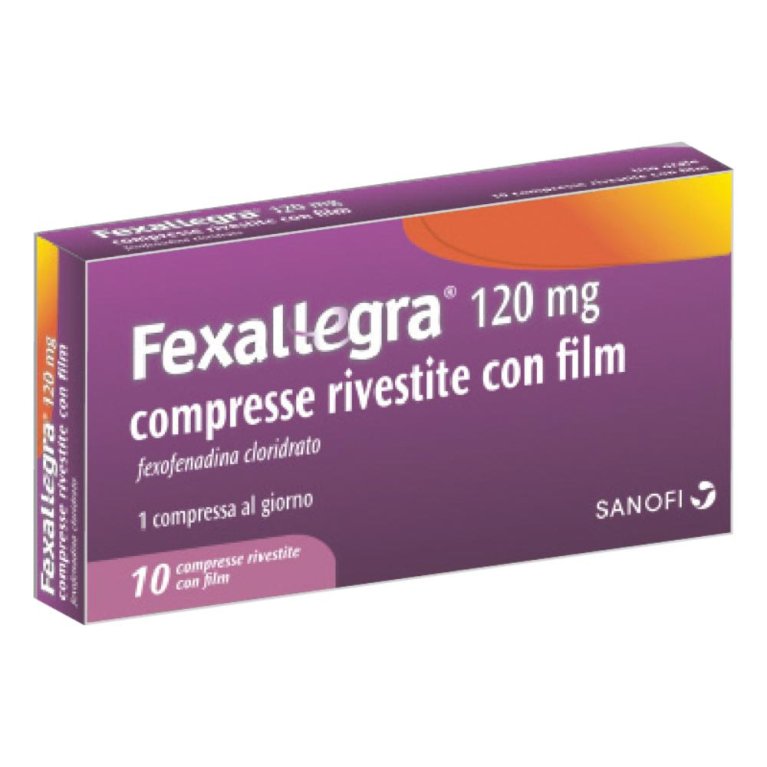 FEXALLEGRA*10CPR RIV 120MG FEXALLEGRA*10CPR RIV 120MG