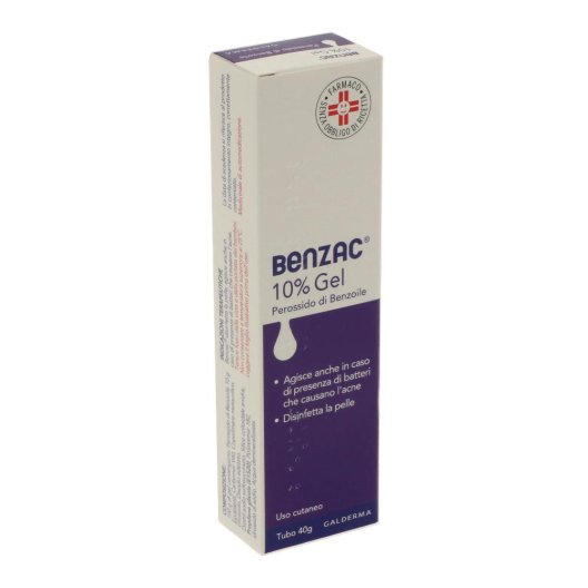 BENZAC*GEL 40G 10%