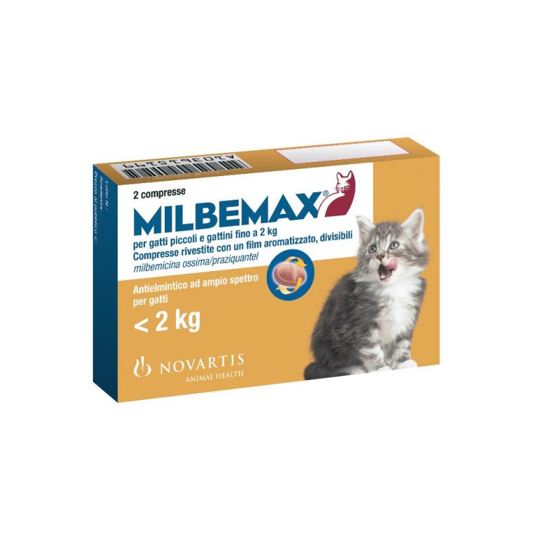 MILBEMAX*GIALLO 2CPR GATTINI MILBEMAX*GIALLO 2CPR GATTINI