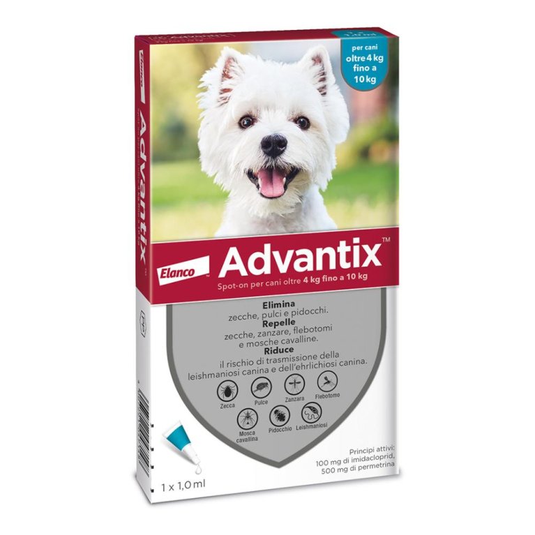 ADVANTIX SPOT ON*1PIP 4-10KG