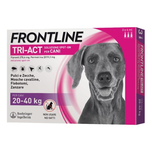 FRONTLINE TRI-ACT*3PIP 20-40KG FRONTLINE TRI-ACT*3PIP 20-40KG