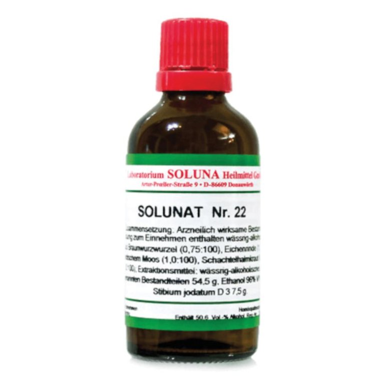 SOLUNAT 22 50ML GTT SOLUNAT 22 50ML GTT