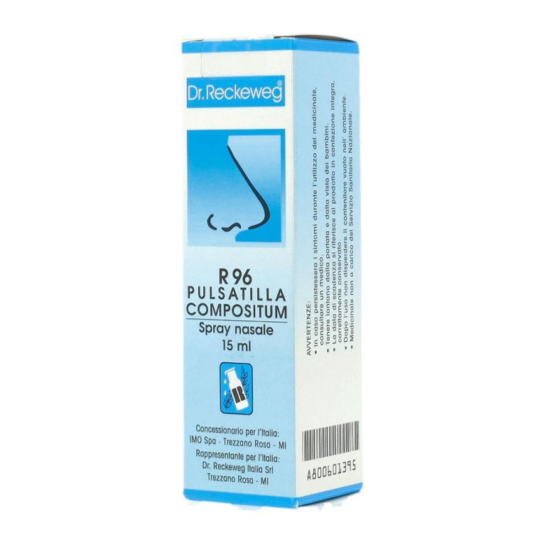 RECKEWEG R96 SPRAY NASALE 15ML RECKEWEG R96 SPRAY NASALE 15ML