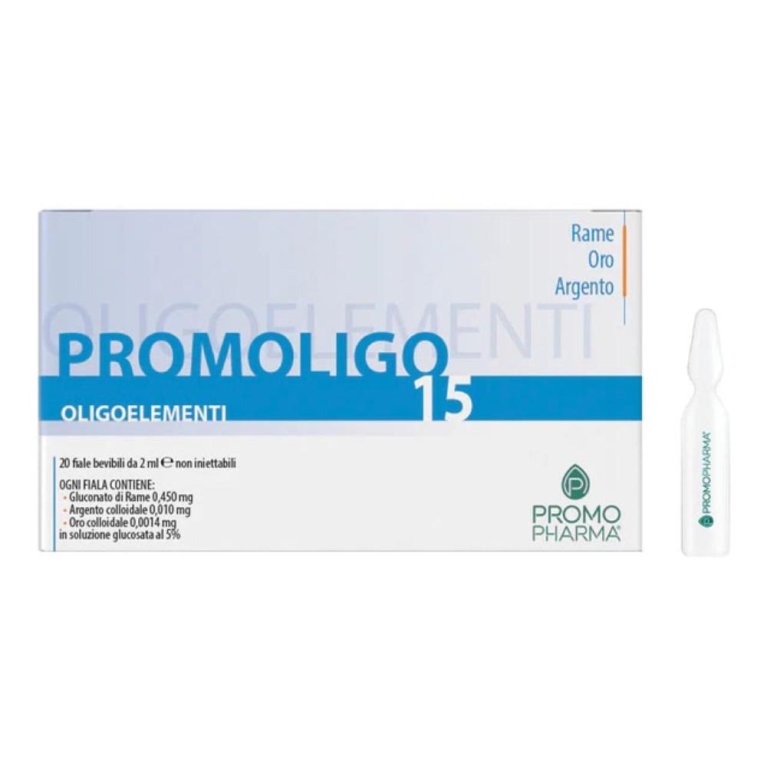PROMOLIGO 15 CU/AU/AG 20F 2ML
