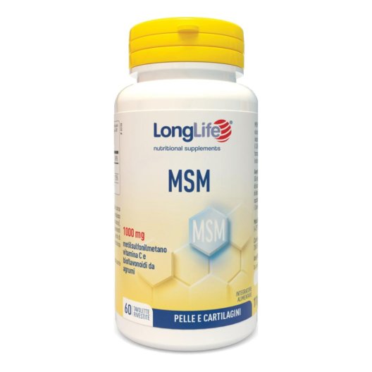 LONGLIFE MSM 1000MG 60TAV LONGLIFE MSM 1000MG 60TAV
