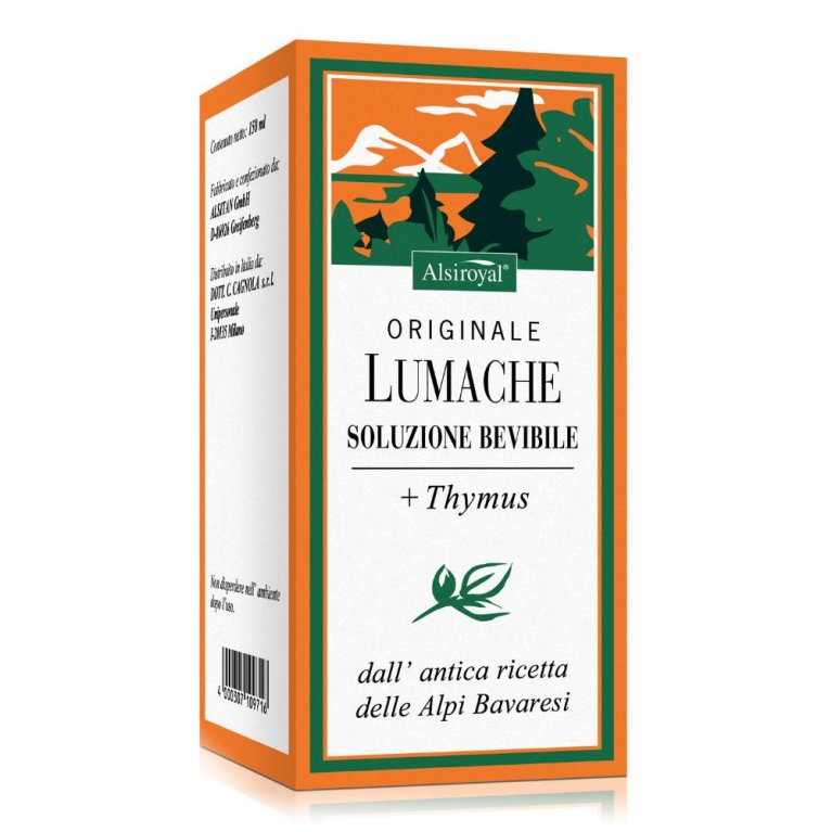 SCIROPPO LUMACHE ORIGIN 150ML SCIROPPO LUMACHE ORIGIN 150ML