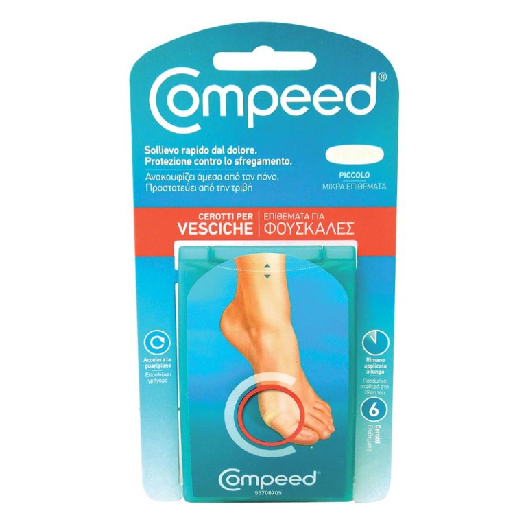 COMPEED VESCICHE SMALL 6PZ COMPEED VESCICHE SMALL 6PZ
