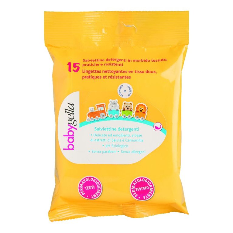 BABYGELLA*SALVIETTINE 15PZ BABYGELLA*SALVIETTINE 15PZ