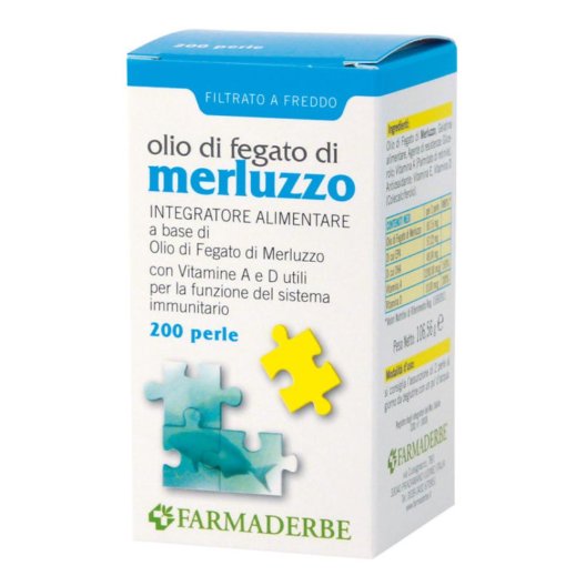 OLIO DI FEGATO MERLUZZO 200PRL