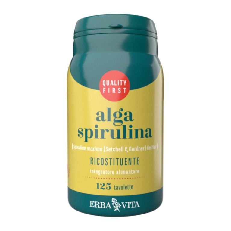 ALGA SPIRULINA 125TAV 400MG ALGA SPIRULINA 125TAV 400MG