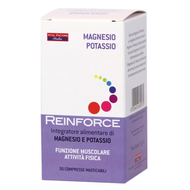 REINFORCE MAGNESIO+K 30CPR REINFORCE MAGNESIO+K 30CPR