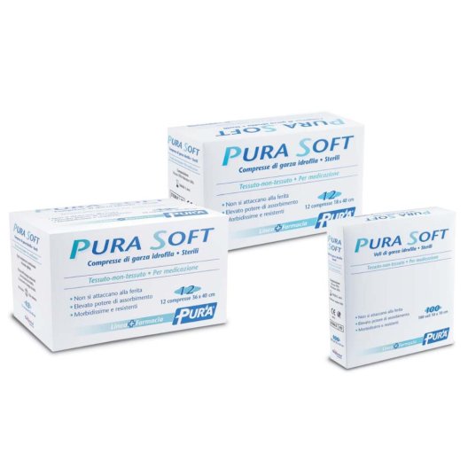 PURA SOFT GARZA 10X10CM 100PZ PURA SOFT GARZA 10X10CM 100PZ