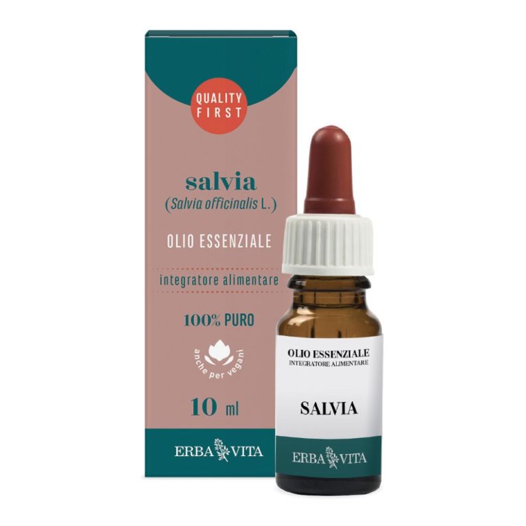 SALVIA OLIO ESS.10ML ERBAVITA SALVIA OLIO ESS.10ML ERBAVITA