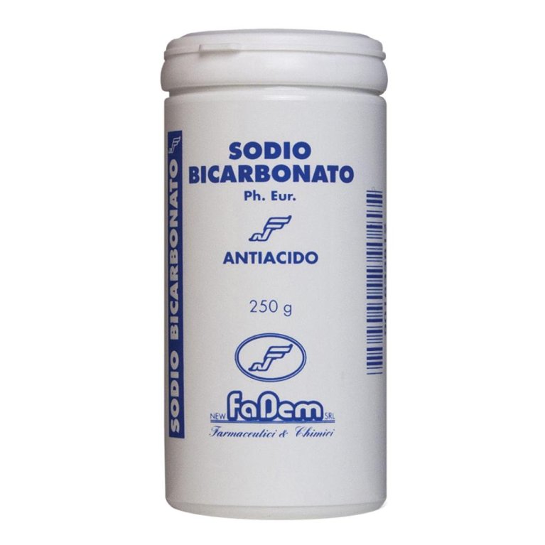 SODIO BICARBONATO POLVERE 250G SODIO BICARBONATO POLVERE 250G