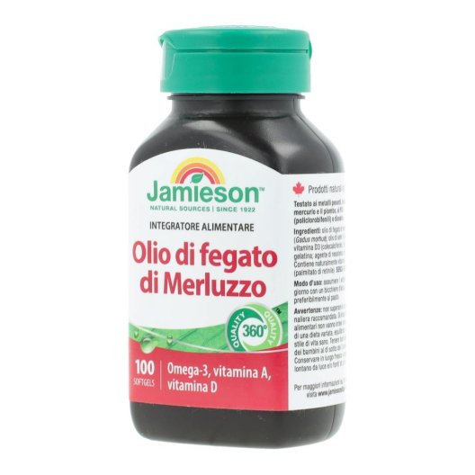 OLIO FEGATO MERLUZZO 100PRL OLIO FEGATO MERLUZZO 100PRL