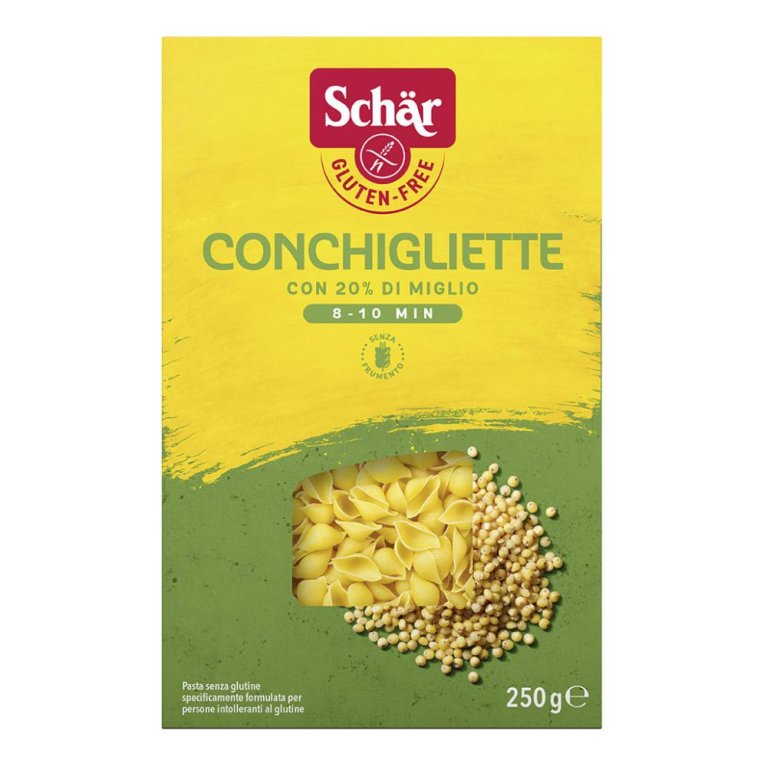 SCHAR CONCHIGLIETTE 250G SCHAR CONCHIGLIETTE 250G