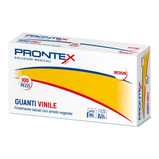 PRONTEX GUANTO VINILE GR 100PZ PRONTEX GUANTO VINILE GR 100PZ