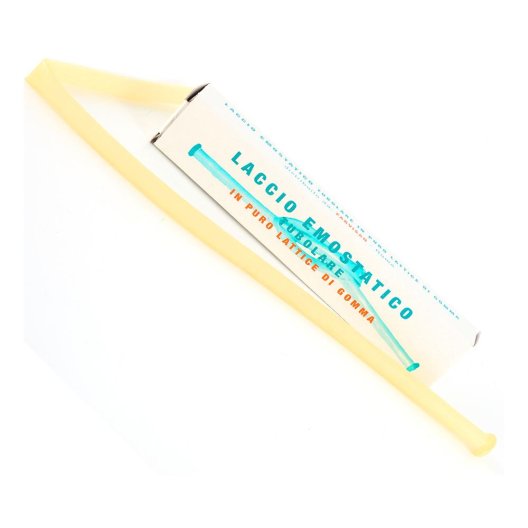 LACCIO EMOSTATICO TUBOLARE 1PZ LACCIO EMOSTATICO TUBOLARE 1PZ