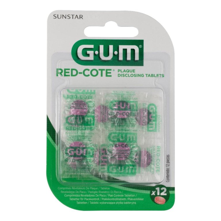 GUM RED-COTE RIV PLACCA 12PAST GUM RED-COTE RIV PLACCA 12PAST